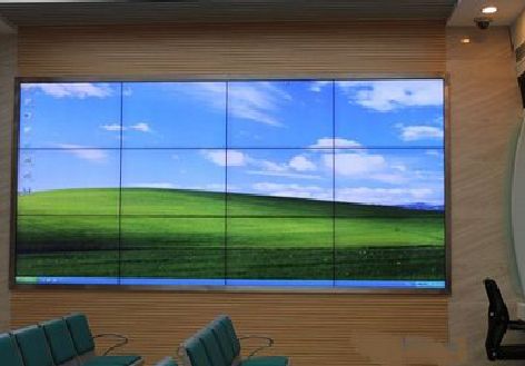 大英液晶拼接屏的另类用法。